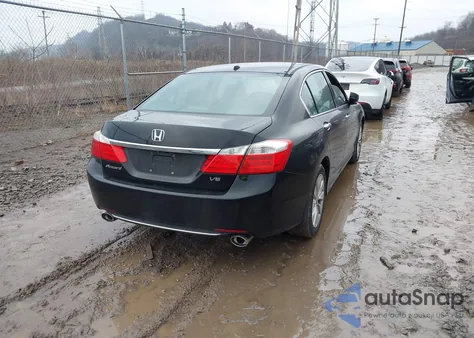 2014 Honda Accord Ex-L V-6 from USA, damaged, VIN 1HGCR3F83EA012521